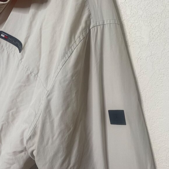 Vtg Tommy Hilfiger Reversible Puffer Jacket Mens XL Beige & Orange Outdoor Utili - Picture 7 of 16